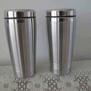 Modern <b>Flask</b> Bottle Coffee Mug Business Gifts Stainless Steel Travel Friendly Travelling Cup Vacuum Insulated Tumbler - Product Image 3