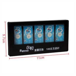 Diamond-Encrusted 5 Teeth Whitening Rhinestones <b>Crystal</b> Fashion Accessories for Cosmetic Tooth Ornaments <b>Jewelry</b> Export Source - Product Image 2