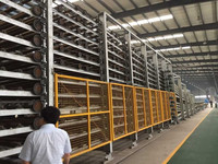 Ligne de production de panneaux MGO ignifuges, boîte de vitesses automatique contrôlée par PLC, système de fabrication de plaques de plâtre de haute précision