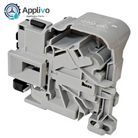 0024000128RB 70034921 Interruptor de Bloqueo de Puerta para Lavadora de Carga Frontal Eléctrica, Metal + Plástico, 1 Año de Garantía, Haier, Candy, Hoover