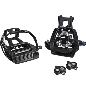 Pedali per bici da <span class=keywords><strong>ciclismo</strong></span> Indoor da 9/16 "con cuscinetti commerciali LW-PP123 per bici da corsa - Product Image 1