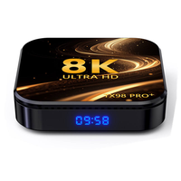 Décodeur TV intelligent 8K IP TX98 PRO+ Android 14 2 Go 4 Go, avec chipset RK3528, le plus vendu en Europe, au Royaume-Uni, en France, en Allemagne, aux États-Unis et au Canada