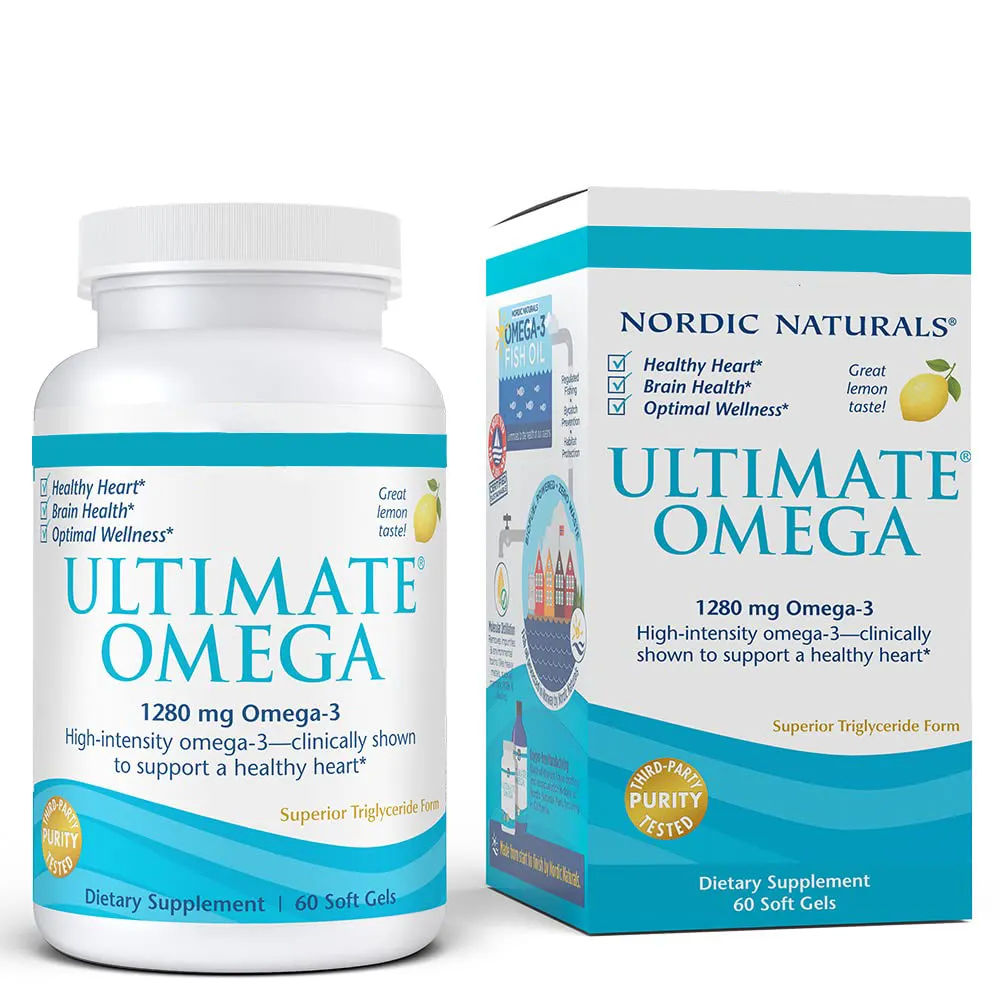 Nhãn Hiệu Riêng Ultimate Omega 3 Bổ Sung Tinh Dầu Cá Với Gel Mềm Omega-3 Hiệu Lực Cao Cho Sức Khỏe Não EPA DHA