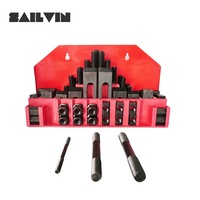 Kit de serrage CNC en acier allié de haute qualité M10 12MM M14, 58 pièces pour fraiseuse