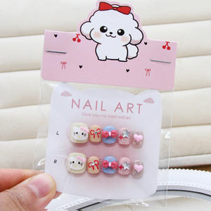Venta al por Mayor <span class=keywords><strong>de</strong></span> 10 Uds. <span class=keywords><strong>de</strong></span> <span class=keywords><strong>Uñas</strong></span> Acrílicas para Niños, Diseño <span class=keywords><strong>de</strong></span> Dibujos Animados, <span class=keywords><strong>Hello</strong></span> <span class=keywords><strong>Kitty</strong></span>, Kuromi, <span class=keywords><strong>Uñas</strong></span> Postizas Reutilizables con Pegamento, Suministro <span class=keywords><strong>de</strong></span> Fábrica - Product Image 5