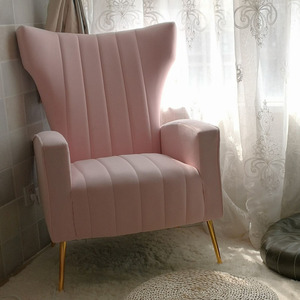 Nordique moderne minimaliste simple canapé chaise IB611 à la main loisirs haut dossier pour luxe ongles salon pour la maison salon - Product Image 2