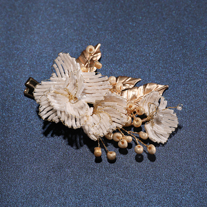 <span class=keywords><strong>Accessori</strong></span> da sposa fatti a mano <span class=keywords><strong>per</strong></span> donne copricapo da sposa perline fiore foglia fermaglio <span class=keywords><strong>per</strong></span> capelli <span class=keywords><strong>per</strong></span> le <span class=keywords><strong>damigelle</strong></span> <span class=keywords><strong>per</strong></span> gli anniversari - Product Image 5