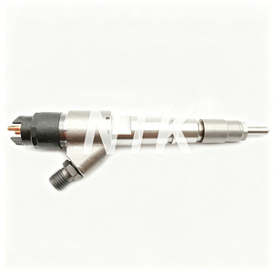 Injecteur de carburant diesel Bosch 0445120066, pièces de rechange moteur pour système de carburant Common Rail 0445 120 066, excavatrice argentée - Product Image 4