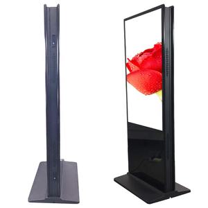 Venta caliente de doble cara Android Slim Kiosk Touch LCD Display Video <span class=keywords><strong>Player</strong></span> 43 49 55 65 pulgadas para equipos de publicidad - Product Image 4