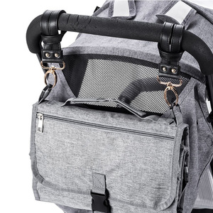 Crochet transfrontalier multifonctionnel pour poussette et vélo électrique, crochet portable et détachable pour sac à couches - Product Image 2