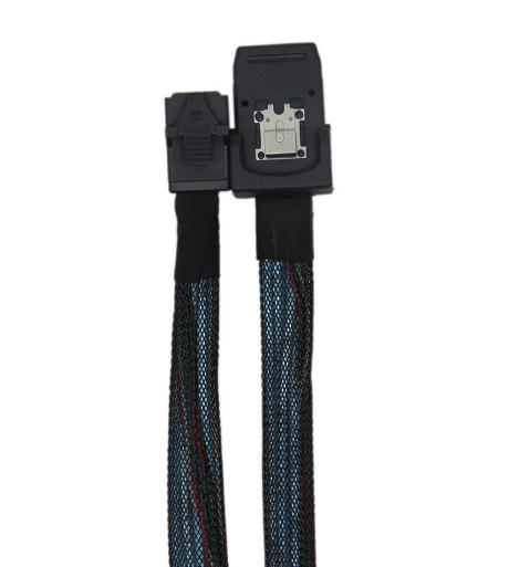 HONPNK Mini SAS HD SFF-8643 to SAS SFF-8087 (36 Pin) Straight Head Server Ethernet Cable with PVC Jacket for Computers