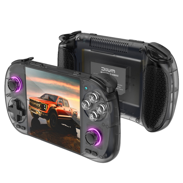 D40 MAX Android 10 Handheld Game Console-Wi-Fi Enabled 5000mAh Battery 2GB RAM HD Resolution Sensitive Touch Gaming 64GB 4"