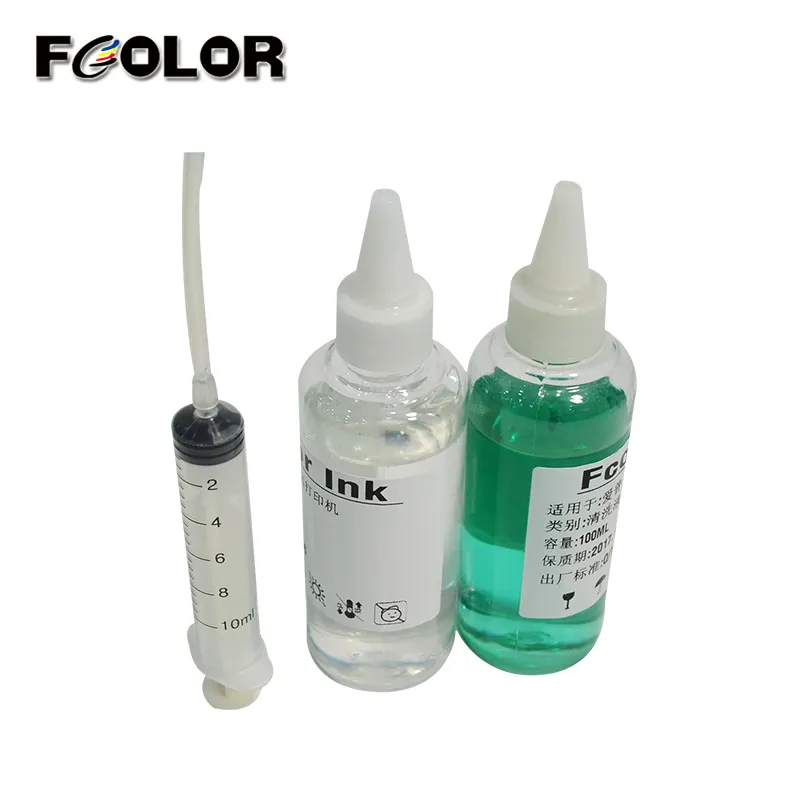 Fcolor Ink Cleaning Solution Hochwertiger Druck für Druckkopf-Reinigungs flüssigkeit