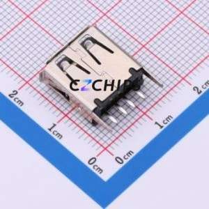 041N-1BVZ13S1 USB Connector Through hole Component (THT) Connector USB 2.0 Through Hole - Product Image 2