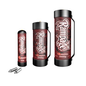 Rampage - Tanque de Helio Desechable de 3.3l, Cilindro de Acero al Carbono Estándar con Válvula, Pureza del 99.99% - Product Image 6