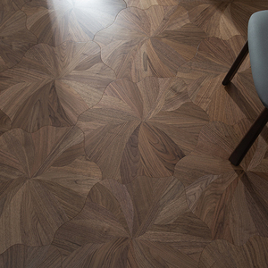 Parquet en bois d'ingénierie artistique AVANTIMORA Quiet CE Smooth Grade ABC 18 mm multicouche en noyer noir T&G pour revêtements de sol résidentiels - Product Image 1