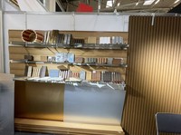 Panneau mural acoustique, design géométrique moderne, fibre de polyester, panneaux insonorisants et absorbants le son pour villa, appartement, hôtel