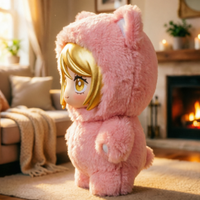 Original Spell Battle 2 Cat Paradise Party Peluche Boîte Mystère Unisexe 14+ Emballage Ornement Suspendu Tendance Cadeau Guangdong