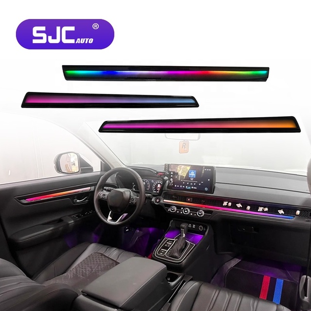 SJC Auto Interior 64-color Ambient Lighting for Honda CRV 2023-2024 Model Car LED Light Dynamic Symphony Decorative Accessories