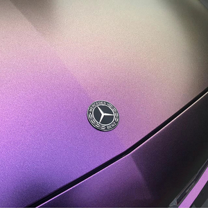 Vinilo Adhesivo para Automóviles, Color Cambiante Camaleón, Rojo Diamante Mate, Cobre, para Envolver Automóviles - Product Image 4
