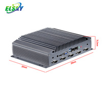 Carte mère de bureau ELSKY PC de jeu IPC6800 avec CPU Tiger Lake 11e génération core mini pc i3 i5 i7 NB-DDR4 Iris X UHD carte graphique