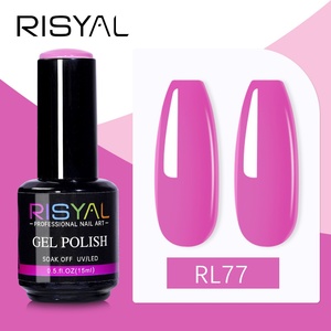 RISYAL ยาทาเล็บเจลสีพื้นแบบไม่ซ้ำกัน 15 มล. รุ่นใหม่สีม่วง รุ่น RL2316 ได้รับการรับรองจาก Zhejiang G Makeup - Product Image 6