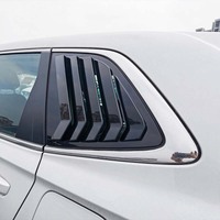 Pour Honda Breeze fibre de carbone Look fenêtre arrière Triangle obturateur persienne Auto accessoires pièces extérieures