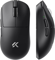 Grosir Baru MCHOSE A7 V2 Ultra Tri-mode Wireless LED Backlit 7 Tombol Mouse Gaming untuk Esports 59g PAW3950 42K 130 Jam