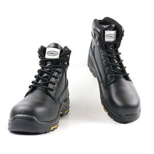 OEM personalizado S3 impermeable botas de trabajo de cuero genuino con antibacterias antideslizante zapatos de seguridad para los hombres zapatos de seguridad con punta de acero - Product Image 4