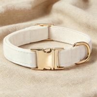 Collier pour chien en polyester à prix abordable, réglable, en peluche courte, pour les amoureux des animaux