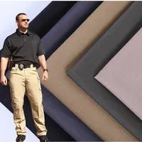 Водонепроницаемая мягкая Военная Униформа Ripstop цвета хаки из 65/35 полиэстера и хлопка для тактических брюк