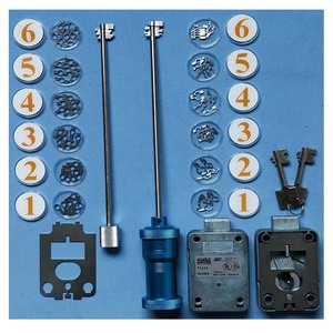 ATM Kho Bạc 71111 Turbo cho Vault-mauer Hộp An toàn đọc mở khóa kết hợp 3 trong 1 khóa Khóa chọn bộ công cụ thợ khóa - Product Image 1