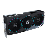 Kartu Grafis GeForce RTX 4070 Ti Super 16GB GDDR6X Arsitektur Ada 8448 Prosesor Stream 285W DP 1.4a X4 Fan