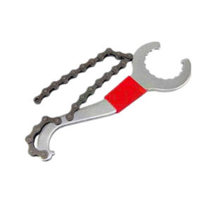 Herramienta Multifunción para Bicicleta Gj47015, Llave de Cadena Metálica, Llave de Fijación Integrada para Mantenimiento de Bicicletas de Carretera - Product Image 1