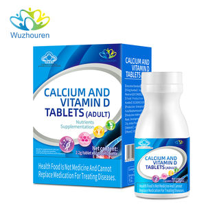 Vente en gros Comprimés de calcium et de vitamine <span class=keywords><strong>D</strong></span> Suppléments quotidiens Santé osseuse et soutien immunitaire Comprimé à croquer de calcium à la vitamine <span class=keywords><strong>D</strong></span> - Product Image 2
