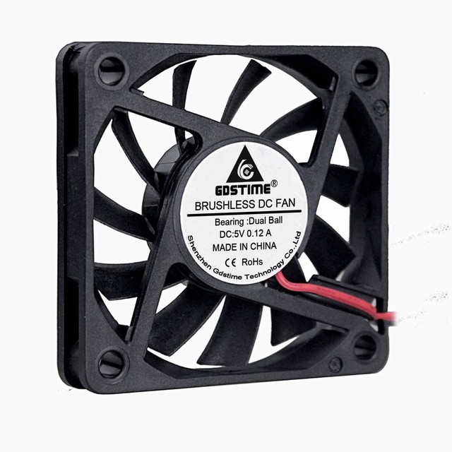 6010 DC 5V 12V 24V Brushless USB 2PIN 3PIN Axial Fan 60x60x10mm 6cm for Computer PC CPU Case Cooling 3D Prin