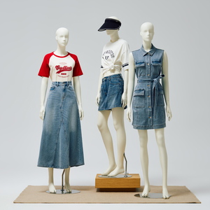 <span class=keywords><strong>Mannequin</strong></span> de couture en fibre de verre de haute qualité avec caractéristiques faciales, <span class=keywords><strong>buste</strong></span>, tailles européennes et américaines, vêtements décontractés, vitrine - Product Image 1