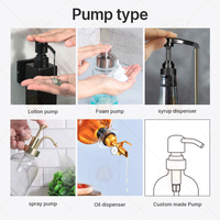 Pompe à sirop noire à grande capacité, vente chaude, 8cc 10cc, distributeur de sirop de café, pompe réutilisable pour bouteilles de sirop, café