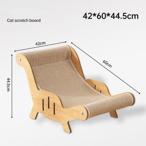 <span class=keywords><strong>Eco</strong></span>-Vriendelijke Houten Kattenkrabber Stoel Met Sisal Indoor Essentieel - Product Image 6