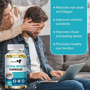 Capsules d'extrait de lutéine OEM, vitamines, zéaxanthine, protection de la rétine, capsule molle, santé des yeux et protection de la vision - Product Image 3