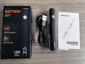 2025电动智能烧线650毫安数显烙铁推车预热充电电池焊笔c型 - Product Image 6