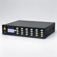 Commutateur optique multimode 24 canaux, commutateur à fibre optique montable en rack pour les tests de réseau optique, RS810M-24, garantie de 3 ans