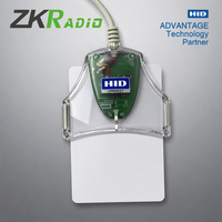 Lector de Tarjetas Inteligentes USB HID, Codificador de Tarjetas de Escritorio HID OMNIKEY 3021, Compatible con Todos los Sistemas Operativos Principales