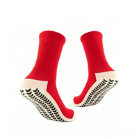 Chaussettes de football antidérapantes personnalisées pour la course à pied Chaussettes de football à poignée Chaussettes de compression professionnelle unisexe pour hommes