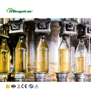 Mingstar Turnkey Project A to Z Soft Drink Filling Capping Machine Sparking water bottling line