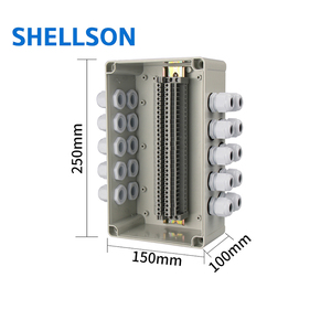 Terminaller kablo hattı üzerinde plastik Splitter kutusu açık güç izleme mühürlü kabuk su geçirmez bağlantı kutusu - Product Image 6
