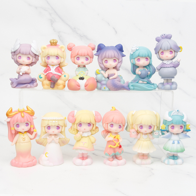 HY Children Plastic Toy Gifts Starlight Game Mini Pvc 12 Style Action Figures Toy