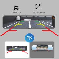 Caméra de tableau de bord 4K+2K avant et arrière avec double objectif, GPS, WIFI, électronique automobile pour voitures