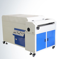 Machines de revêtement UV automatiques globales de rouleau de machine de revêtement UV de velours électrique de HR650 Digital