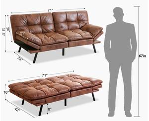 Thiết Kế Bọc Chuyển Đổi Đôi Ngủ Giá Rẻ Ngủ Không Có Tối Thiểu Đồ Nội Thất Phòng Khách Gấp Đôi <span class=keywords><strong>Sofa</strong></span> Giường Cho Nhà - Product Image 2